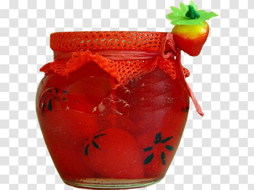 Strawberry Juice Jam Food Preservation - Cranberry Transparent PNG