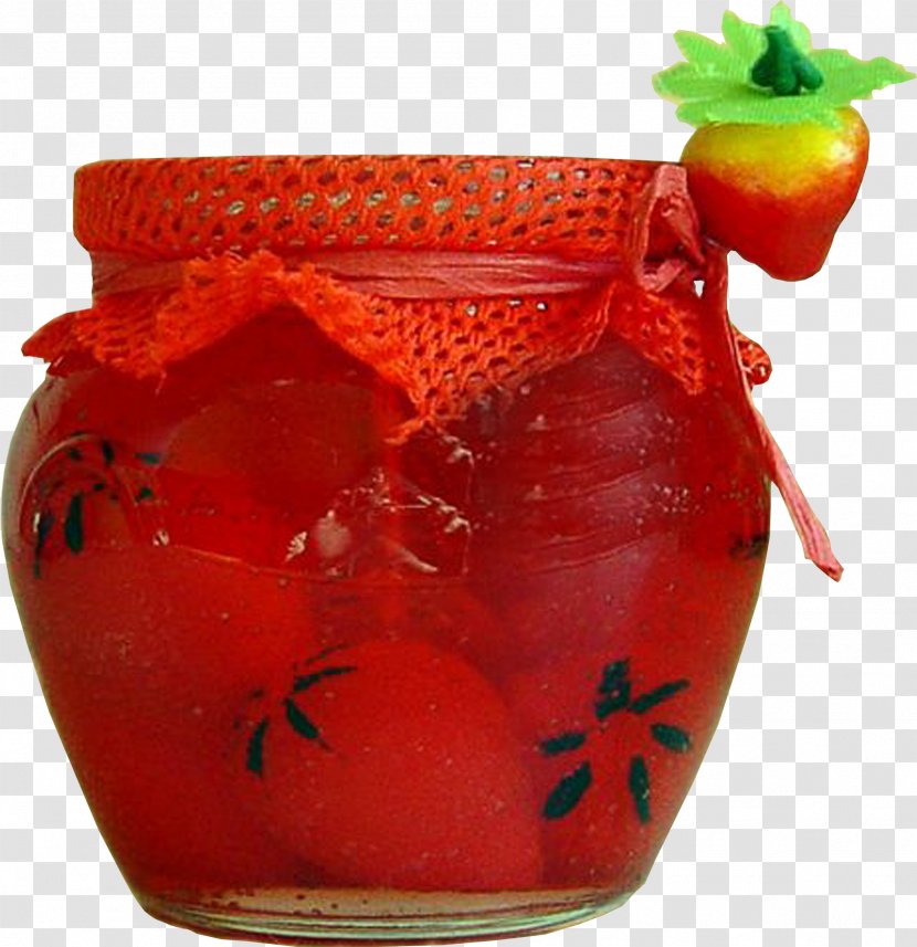Varenye Strawberry Jar Fruit - Bottle Transparent PNG