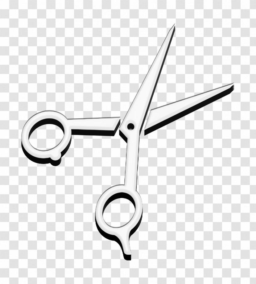 Hair Salon Icon Scissors Opened Tool Icon Tools And Utensils Icon Transparent PNG