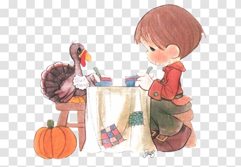 Thanksgiving Precious Moments, Inc. Desktop Wallpaper Clip Art - Toy Transparent PNG