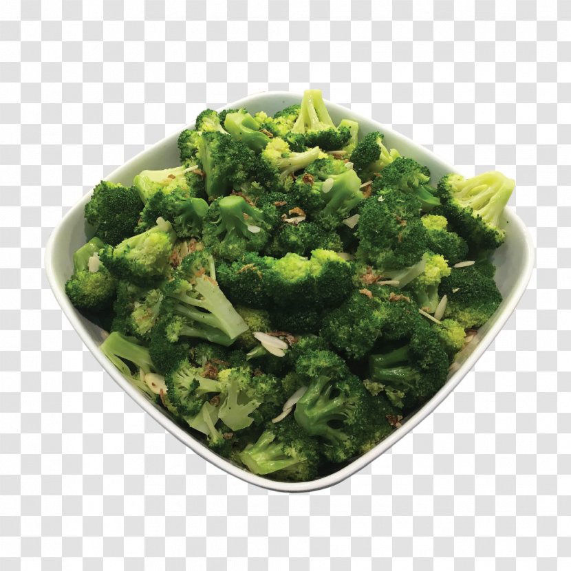 Broccoli Slaw Vegetarian Cuisine Food Vegetable - Rapini Transparent PNG