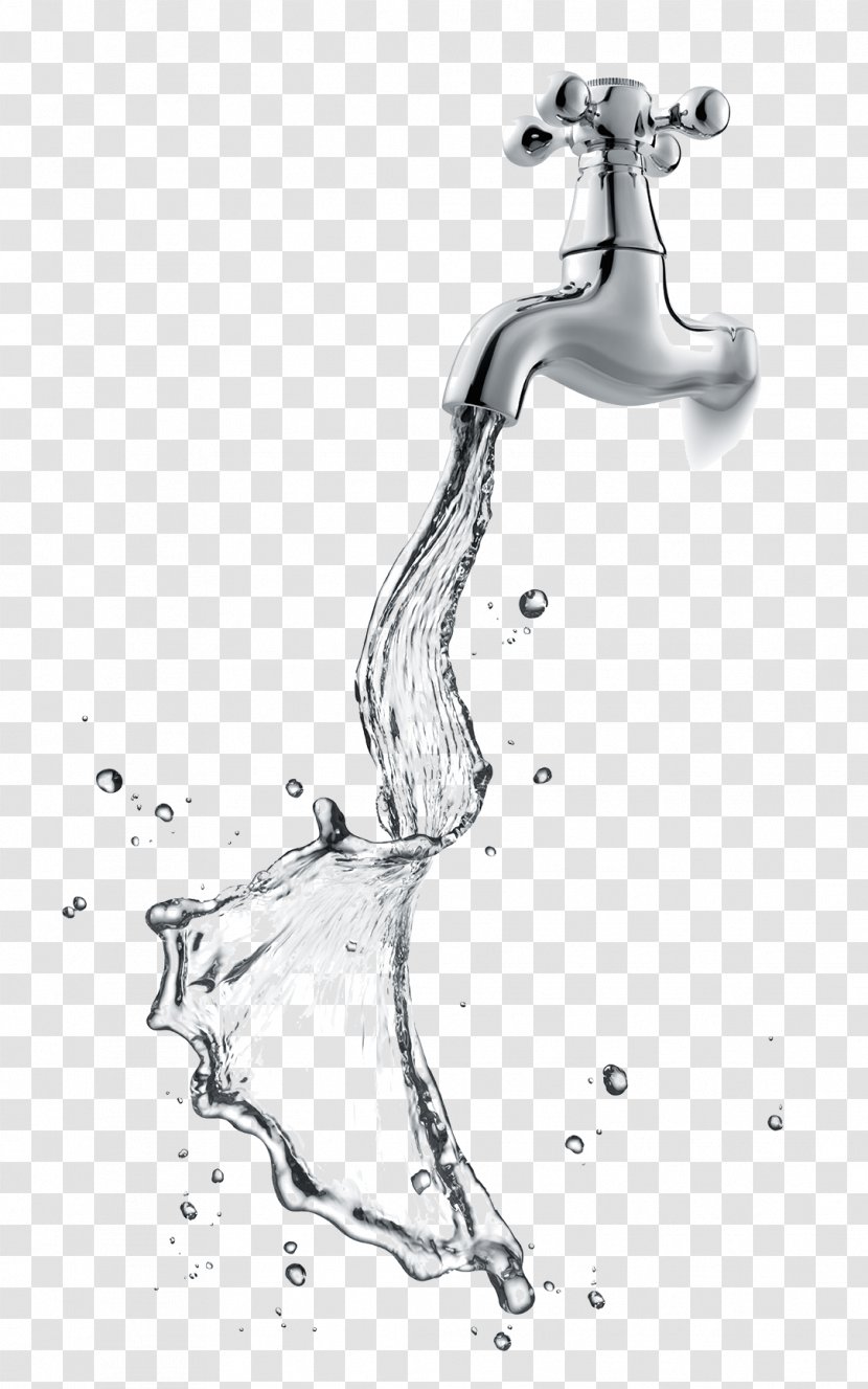 Tap Water Drinking Treatment - Art Transparent PNG