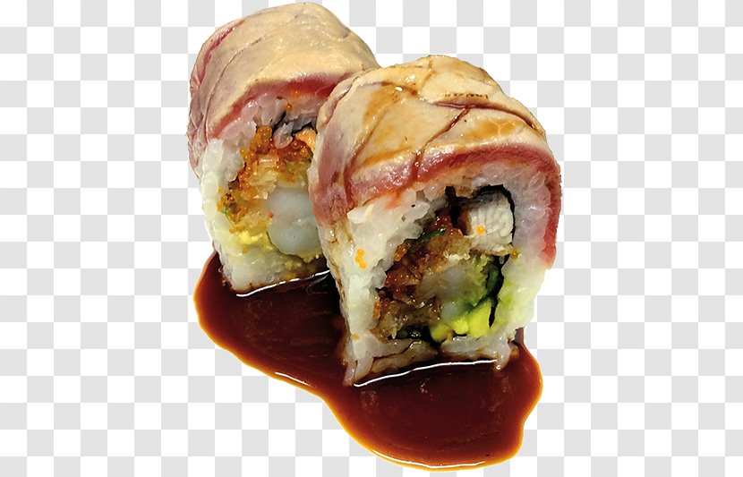 Sushi California Roll Japanese Cuisine Tempura Sashimi - Thunnus Transparent PNG