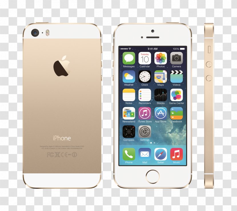 IPhone 5s Apple Telephone - Iphone - Logo Transparent PNG