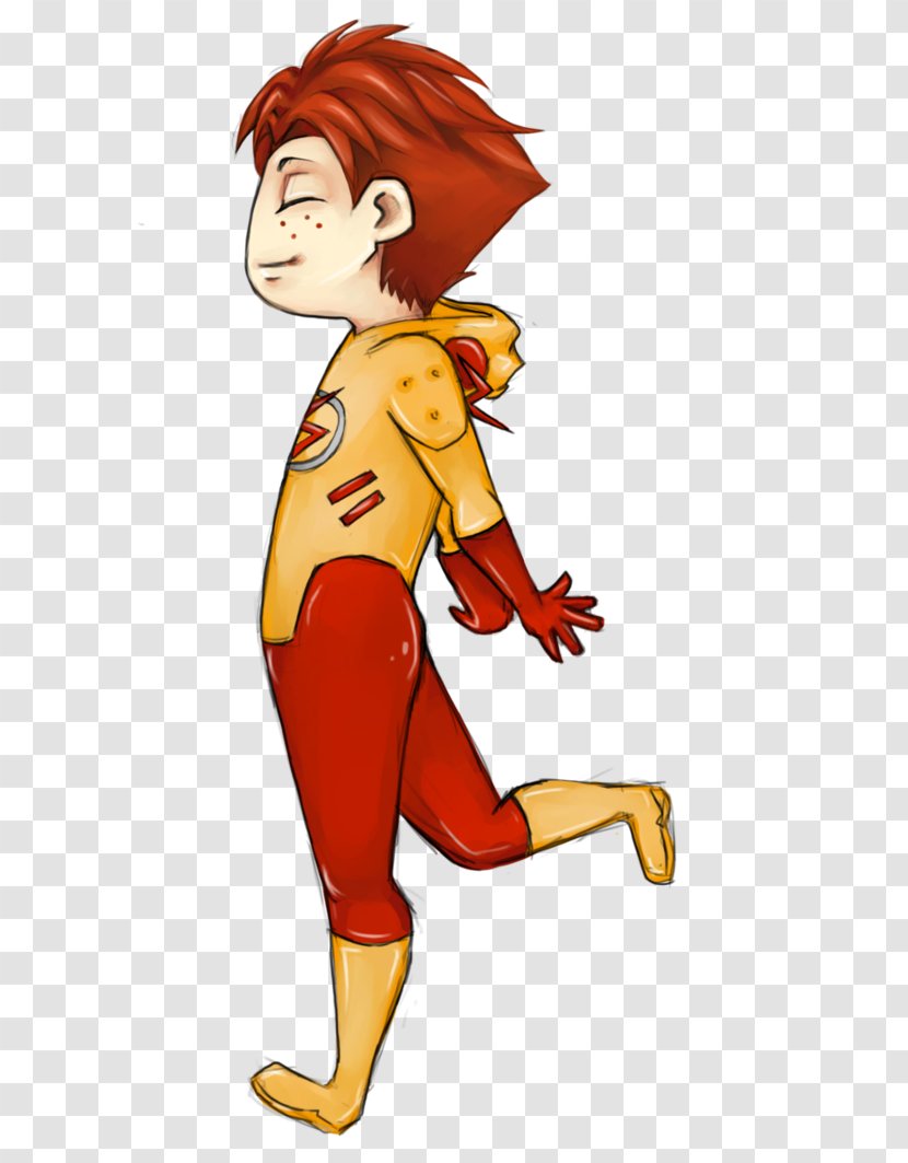 Wally West Kid Flash - Heart - Pic Transparent PNG