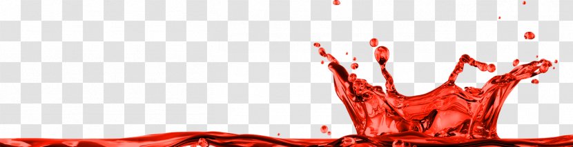 Red Fizzy Drinks Coca-Cola - Liquid - RED Water-splash Transparent PNG