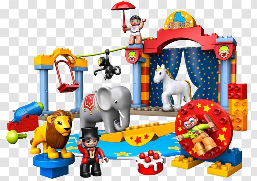 Amazon.com 10504 LEGO DUPLO My First Circus - Play - Circo Transparent PNG