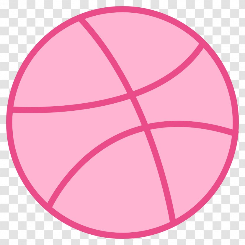 Drawing Sports League Basketball Team - Pink - Thin Transparent PNG