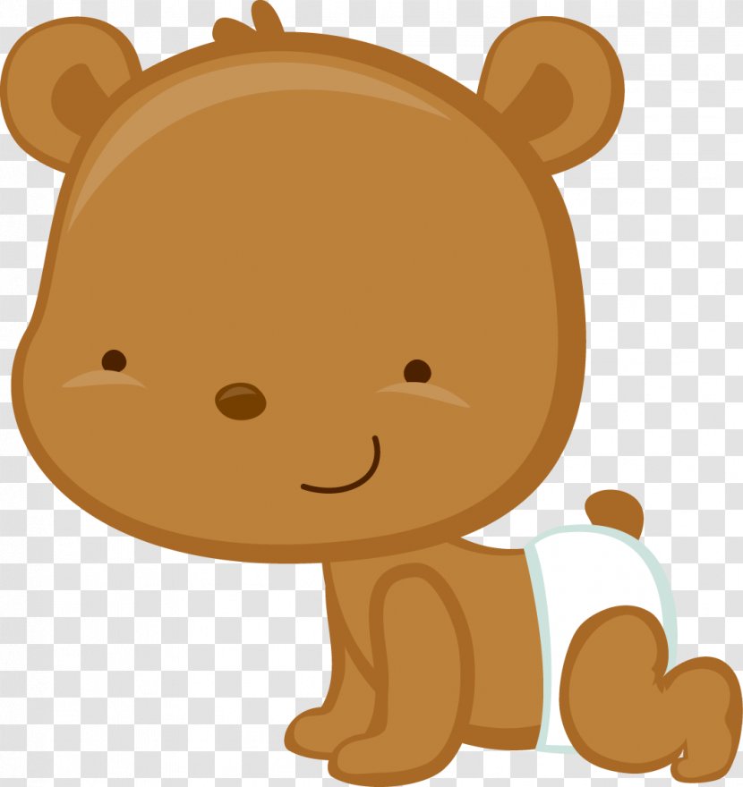 Diaper Child Bear Infant Clip Art - Flower - Cartoon Transparent PNG