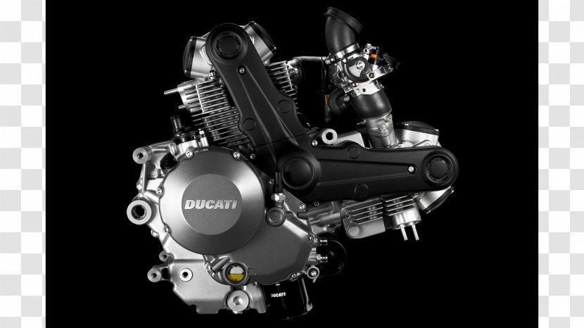 Ducati Monster 696 1100 Evo Motorcycle - Engine Transparent PNG