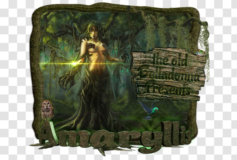 Dryad Legendary Creature - Grass - Amaryllis Belladonna Transparent PNG