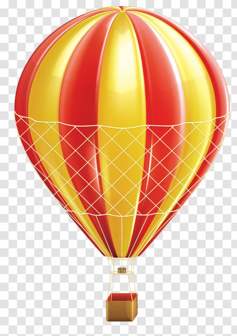 Hot Air Balloon Clip Art - Free Content - Cartoon Red Vector Transparent PNG