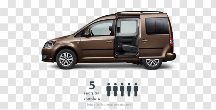 Volkswagen Caddy Maxi Car Minivan Bumper - Transport Transparent PNG