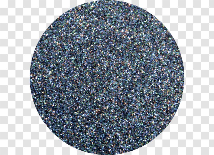 Glitter - Blue - Polyester Transparent PNG