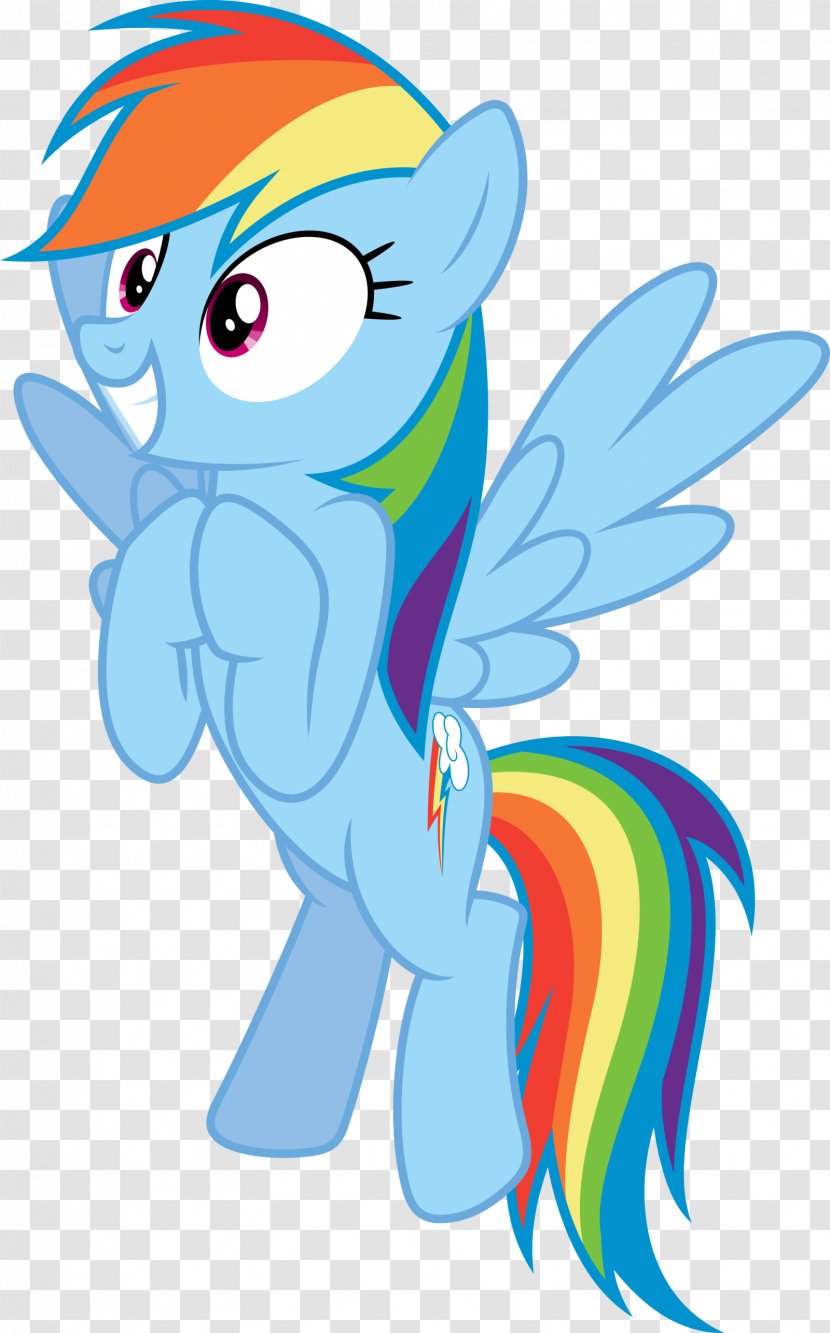 Rainbow Dash Pony Twilight Sparkle Pinkie Pie Rarity - Tail Transparent PNG