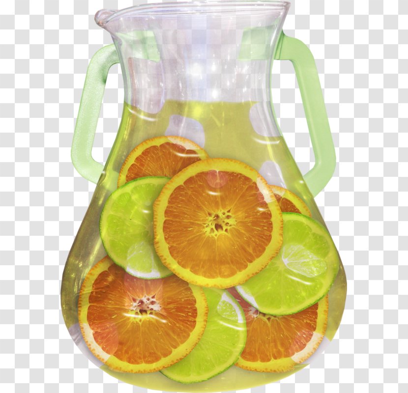 Lemonade Lemon-lime Drink - Orange - Pitcher Of Transparent PNG