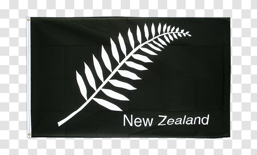 New Zealand National Rugby Union Team Silver Fern Flag Of - Brand Transparent PNG