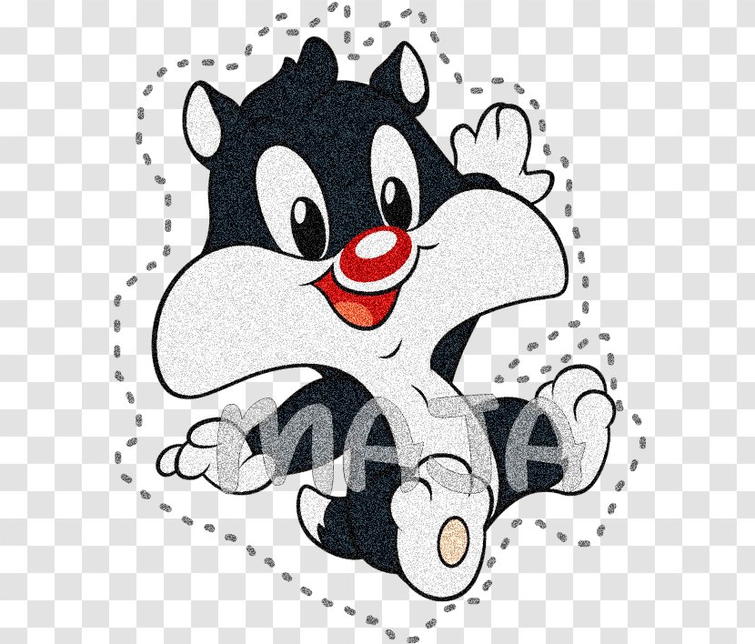 Sylvester Tasmanian Devil Daffy Duck Bugs Bunny Tweety - Heart - Maja Transparent PNG