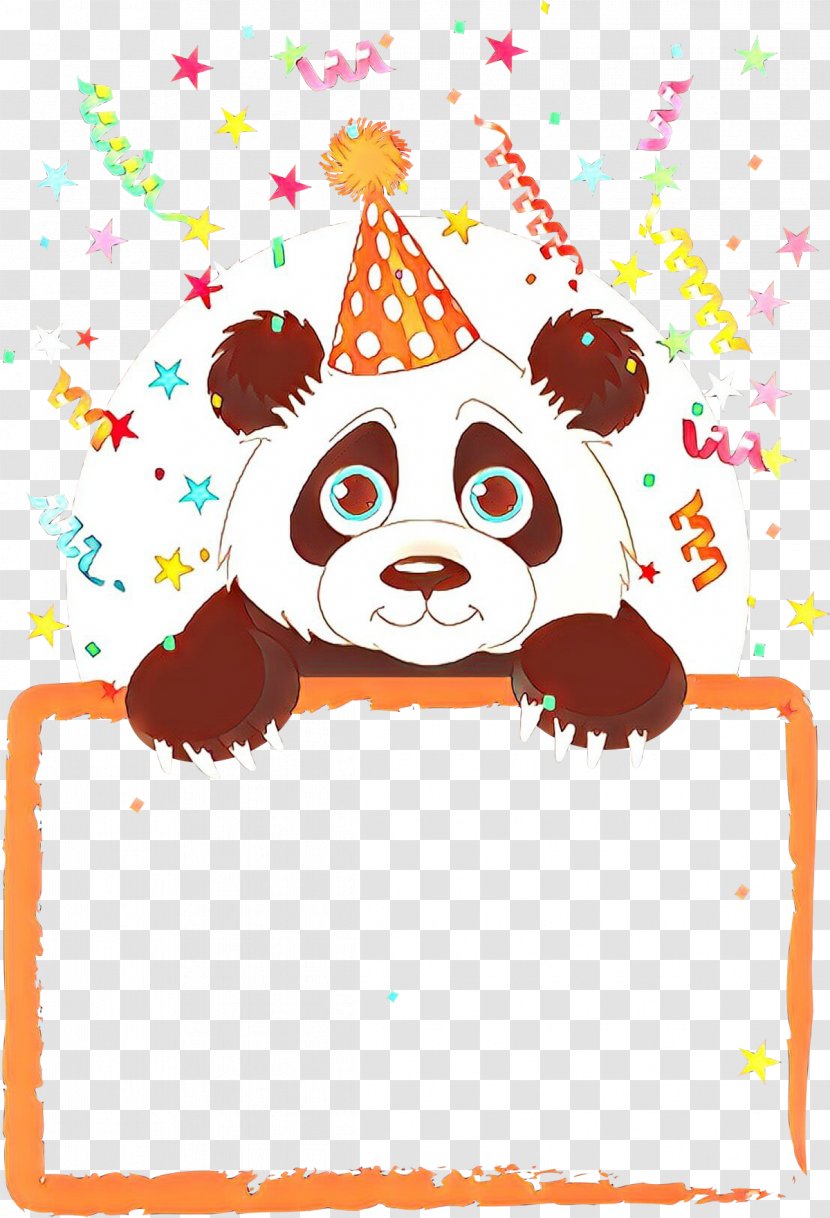 Cartoon Birthday Cake - Party Hat Transparent PNG
