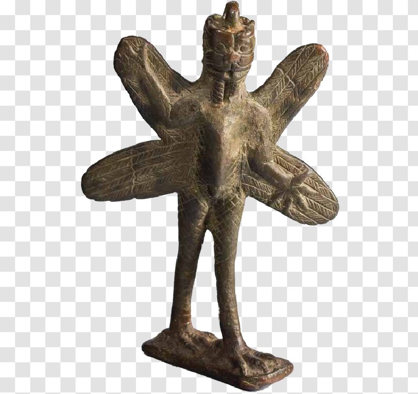 Pazuzu Sumer Mesopotamia Neo-Assyrian Empire Babylonia - Bronze Sculpture - Demon Transparent PNG