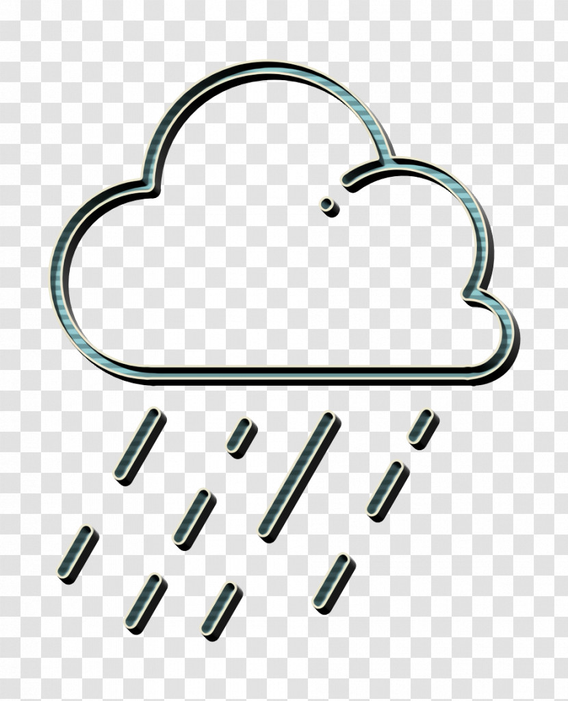 Cloudy Icon Rain Icon Storm Icon Transparent PNG