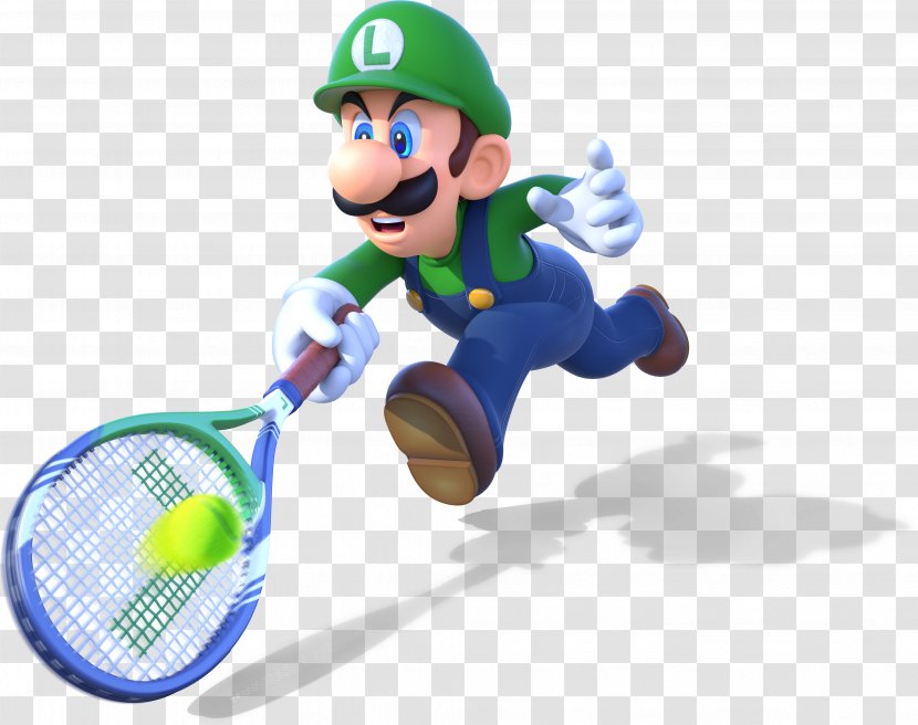 Mario Tennis: Ultra Smash Super Bros. - Football - Luigi Transparent PNG