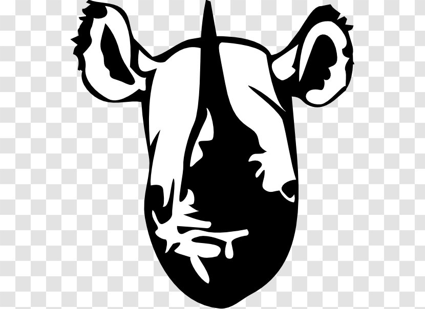 Black Rhinoceros Clip Art - Indian - Horn Transparent PNG