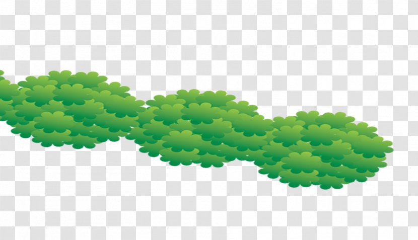 Green Cartoon - Grass - Decoration Pattern Transparent PNG