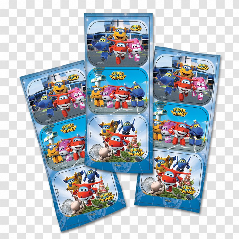 Adhesive Plastic Label Party - Promotion - Super Wings Transparent PNG
