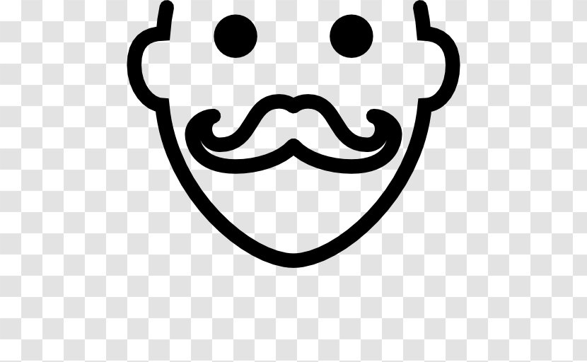 Download - Facial Expression - Mustache Logo Transparent PNG
