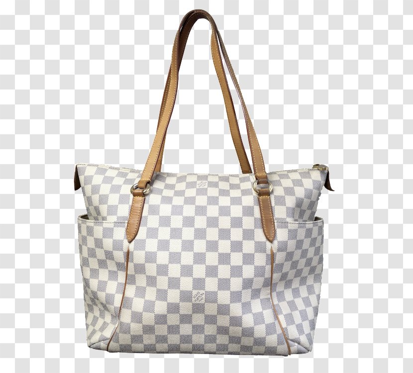 Handbag LVMH ダミエ Tote Bag Fashion - Luxury Transparent PNG