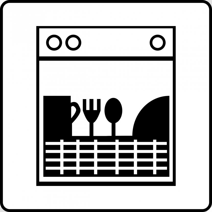 Dishwasher Tableware Clip Art - Dishwashing - Cliparts Transparent PNG