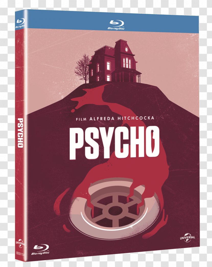Blu-ray Disc Marion Crane Psycho DVD Digital Copy - Alfred Hitchcock Transparent PNG