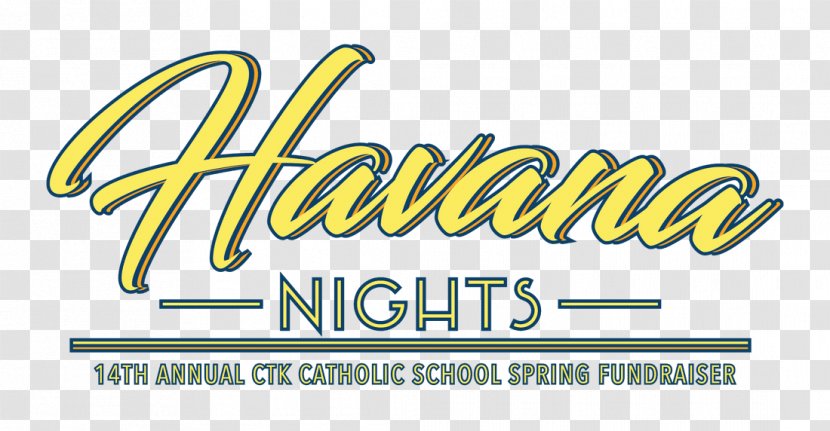 Logo Brand Line Font - Havana Nights Transparent PNG
