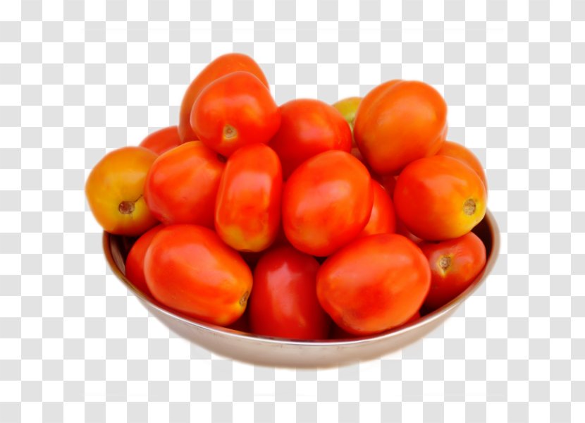 Plum Tomato Food Bush Vegetable - Superfood Transparent PNG