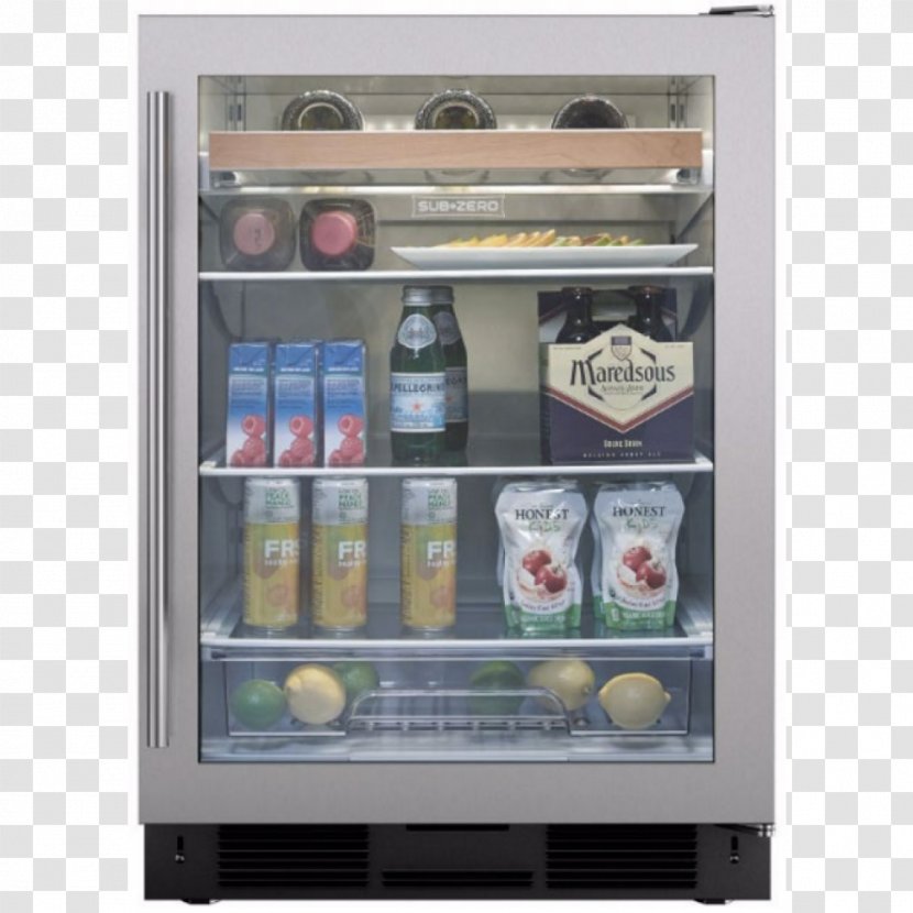 Wine Cooler Refrigerator Sub-Zero Home Appliance - Ph Transparent PNG