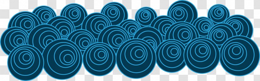 Shoe Turquoise - Circle Wave Transparent PNG