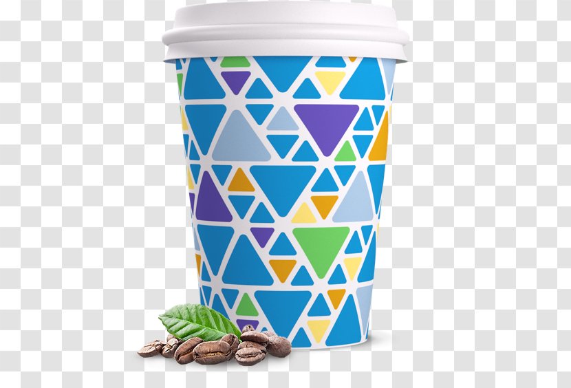 Paper Cup Coffee Mug - Plates And Cups Transparent PNG