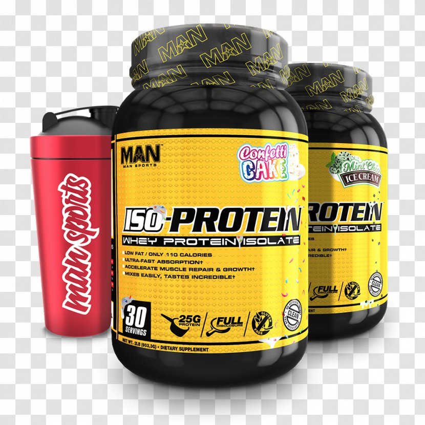 Dietary Supplement Whey Protein Isolate Bodybuilding - Carbohydrate - Bottle Transparent PNG