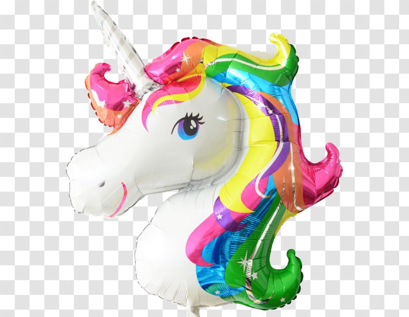 Balloon Party Birthday Toy Gift - Baby Shower - Unicorn Free Clipart Transparent PNG