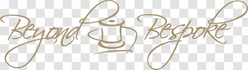 Beyond Bespoke Tailoring Clothing - Calligraphy - Suit Transparent PNG