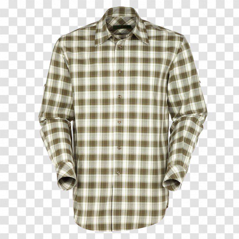 T-shirt Check Sleeve Clothing - Tartan Transparent PNG