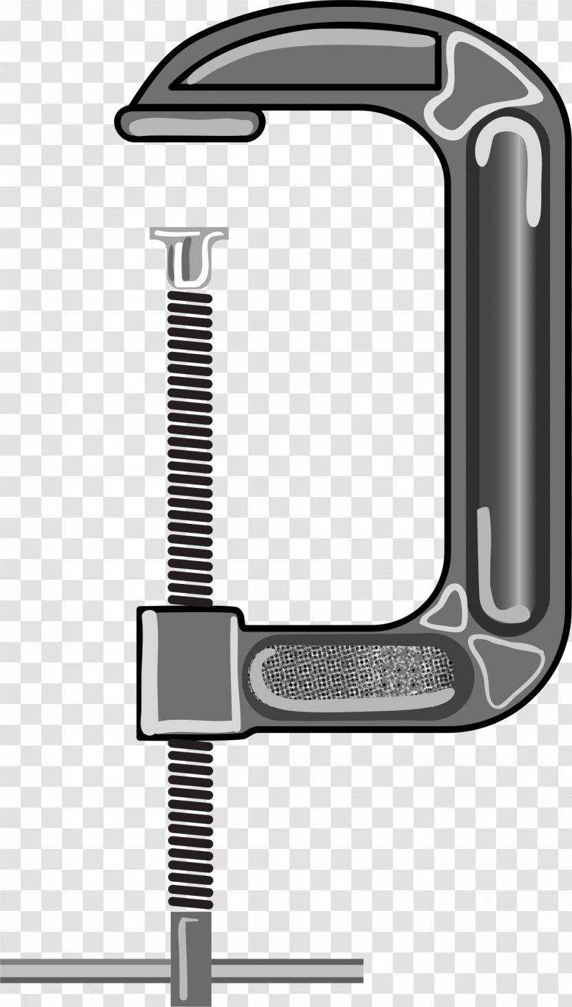 C-clamp Clip Art Screw - Construction Transparent PNG