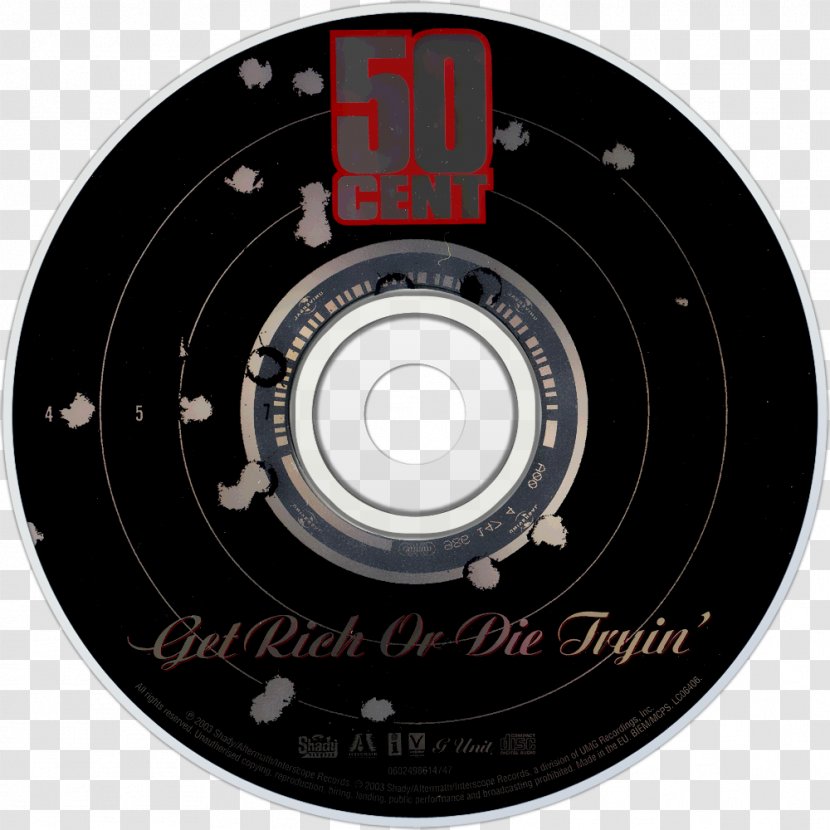 Get Rich Or Die Tryin' Compact Disc Before I Self Destruct Interscope Records - Digipak - 50 Cent Transparent PNG