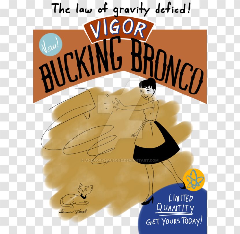 BioShock Bronco Art Poster Bucking - Horse Transparent PNG