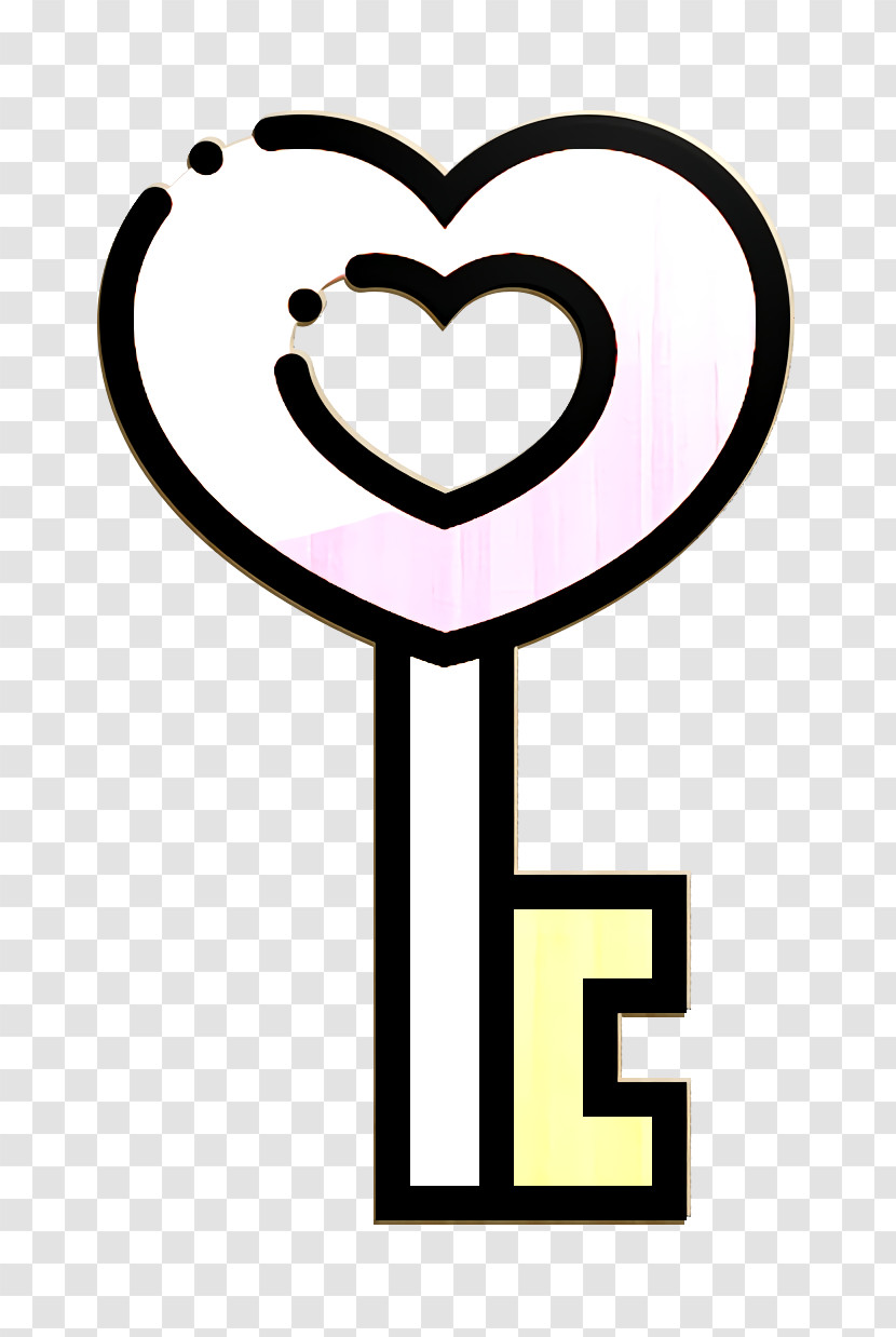Key Icon Love Icon Transparent PNG