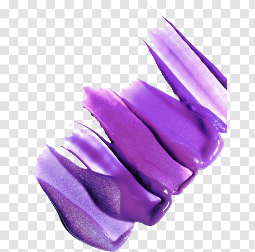 Glove - Lilac - Nailed Transparent PNG