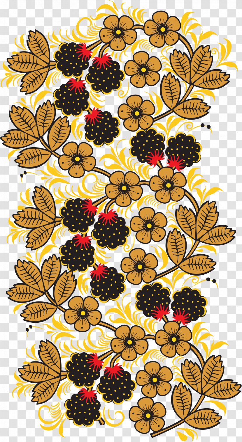 China Motif Pattern - Floral Design Transparent PNG