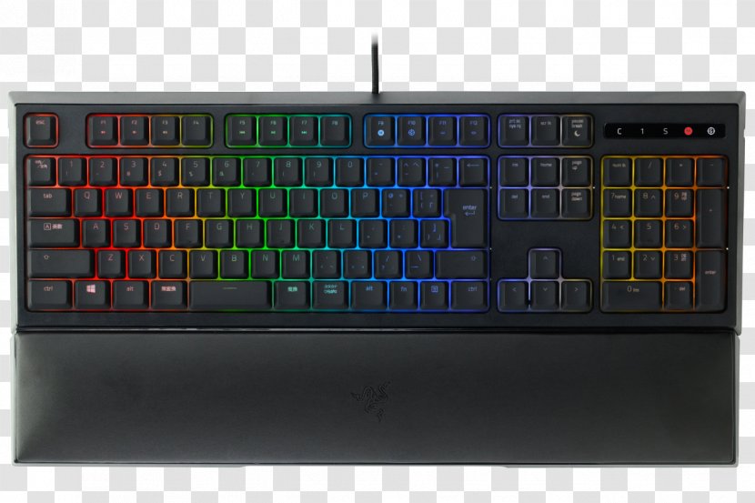 Computer Keyboard Razer BlackWidow Chroma V2 Ornata Inc. - Electronic Instrument - Eso Transparent PNG