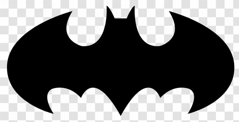 Batman Logo DC Comics - Monochrome Photography Transparent PNG